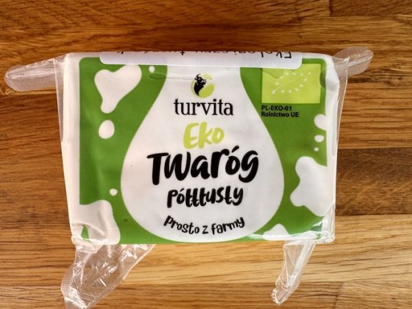 EKO twaróg półtłusty Turvita