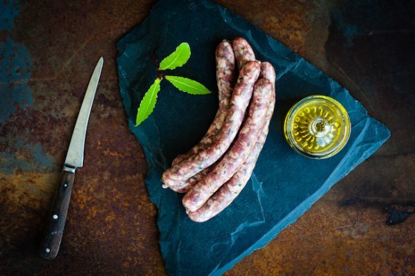 Kiełbaski jagnięce surowe z kolendrą Taste Store