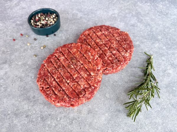 2 Burgery TASTE STORE 100% wołowiny, z czego min. 60% sezonowanej