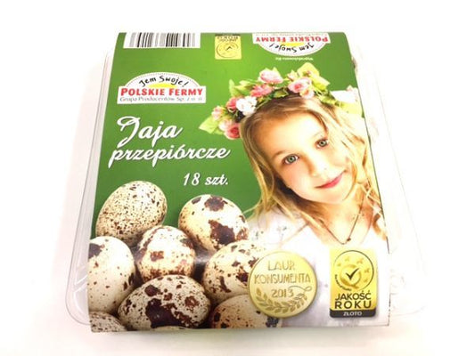 Jaja przepiórcze - 18 szt.