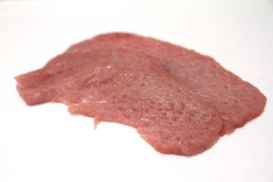 Sznycle cielęce eskalopki ze zrazówki cielęcej tenderyzowane